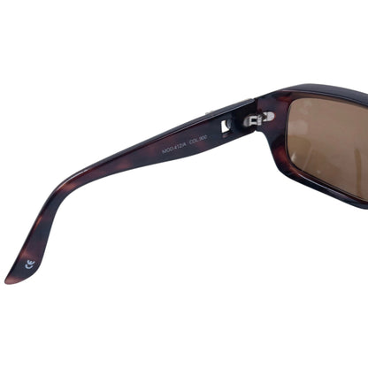 Vintage 90s Gianni Versace Tortoise Shell Sunglasses | O/S, Brown