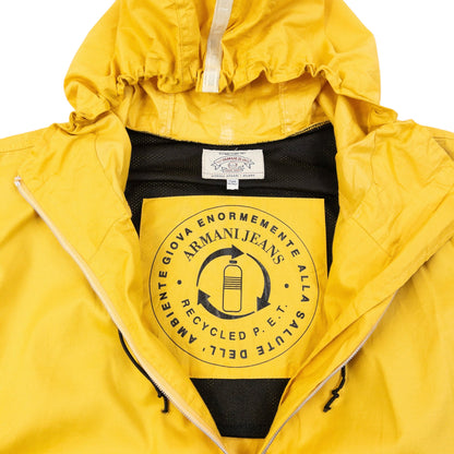 Vintage 90s Armani Jeans Recycled P.E.T Jacket Size XXL | XXL, Yellow