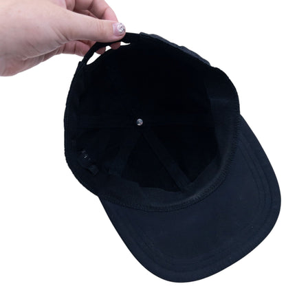 Vintage 2000s Prada Embroidered Hat Size L | O/S, Black