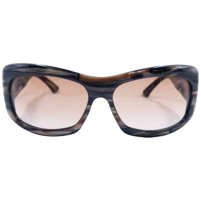 Vintage 2000s Gucci Diamonte Pattern Sunglasses | O/S, Tortoiseshell