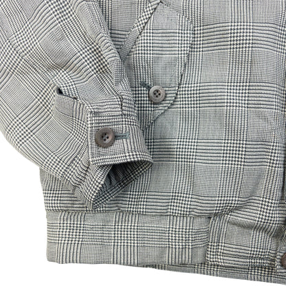 Vintage 90s YSL Yves Saint Laurent Harrington Jacket Size M | Medium, Grey