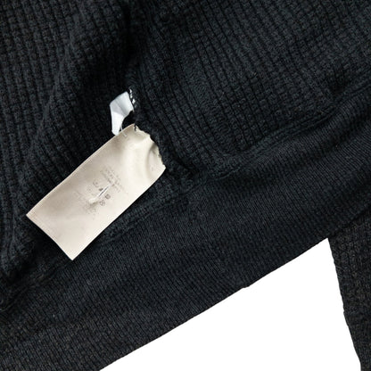 Vintage 2000s Burberry Zip Up Hoodie Size M | Medium, Black