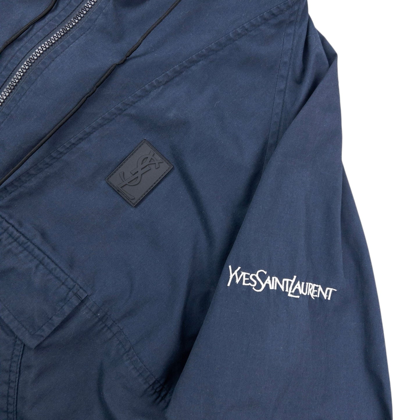 Vintage 2000s YSL Yves Saint Laurent Half Zip Jacket Size M