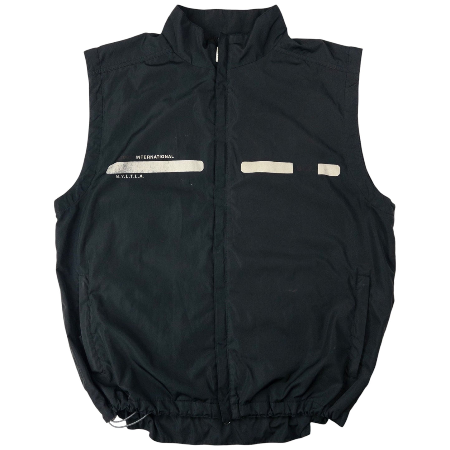 Vintage Stussy International Zip Up Gilet Size XL