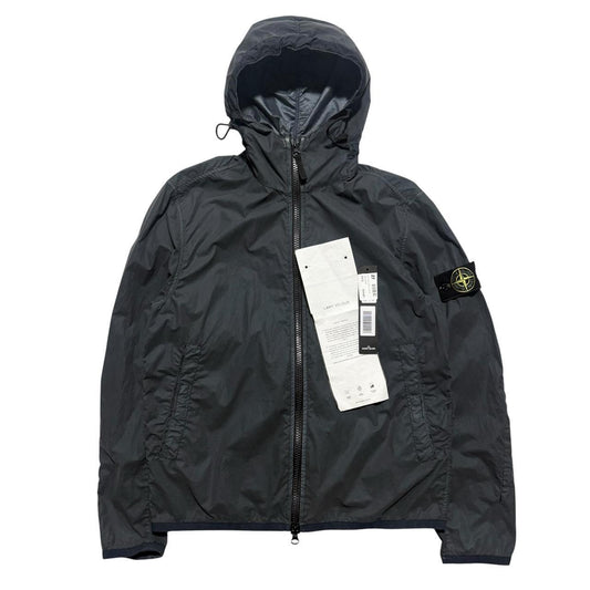 Stone Island Lamy Velour Jacket | Small, Dark Gray