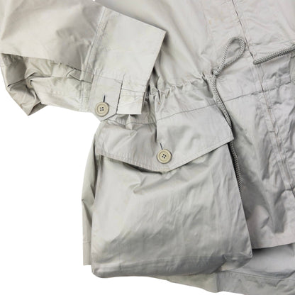 Vintage 90s Issey Miyake Windcoat Zip Up Rain Jacket Size L | Large, Grey