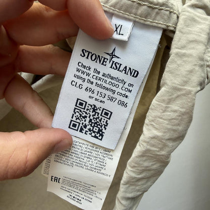 Stone Island Ghost Smock Pullover Jacket (XL) | Extra Large, Beige