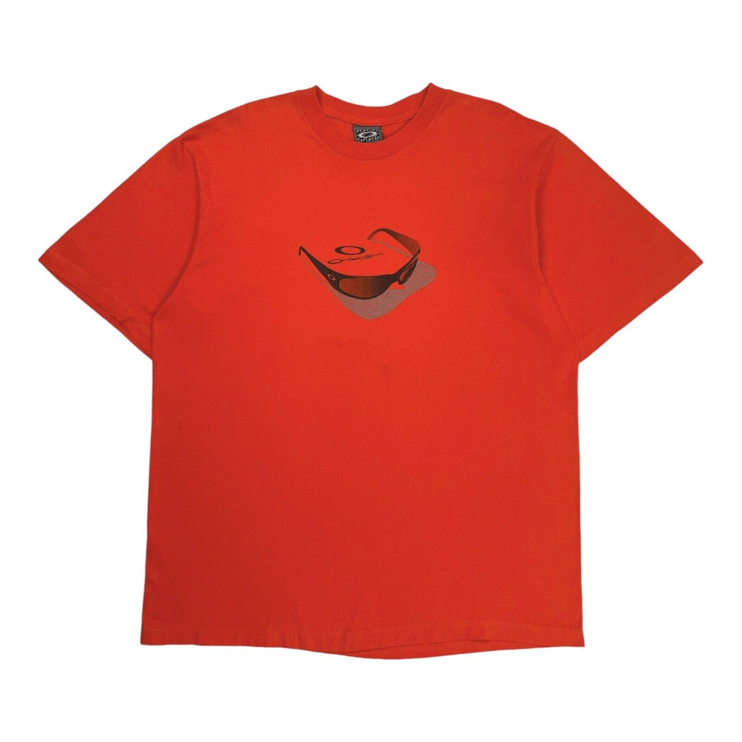 Vintage Oakley Software T-Shirt, Size Large | Large, Orange