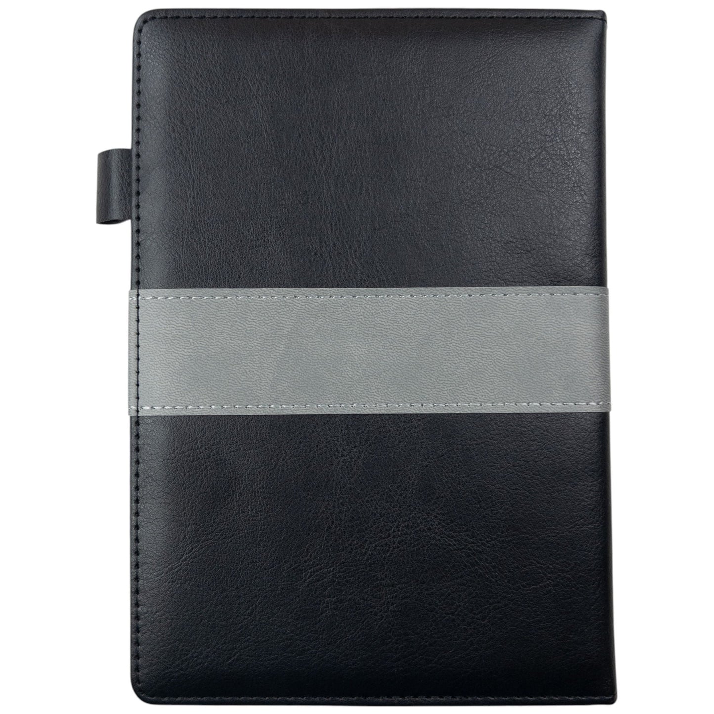 Vintage 2000s Burberry Leather A5 Notebook | O/S, Black