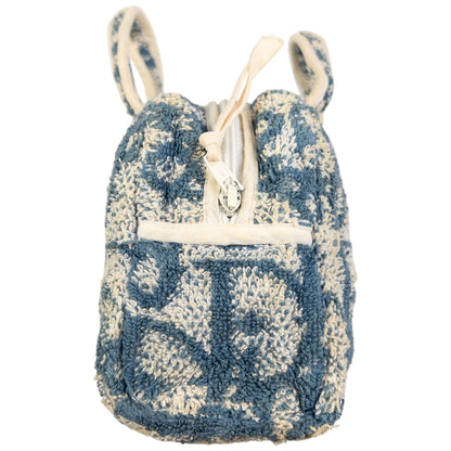 Vintage Dior Monogram Terry Cloth Handbag