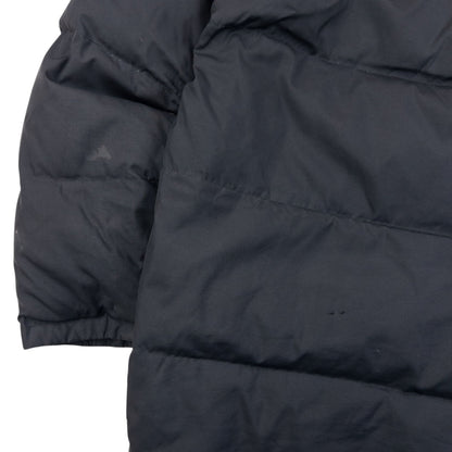 Vintage 90s Armani Jeans Zip Up Puffer Jacket Size XL | XL, Black