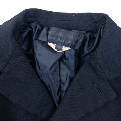 Vintage 2000s Comme Des Garçons Cropped Blazer Jacket Womens Size S | Small, Navy