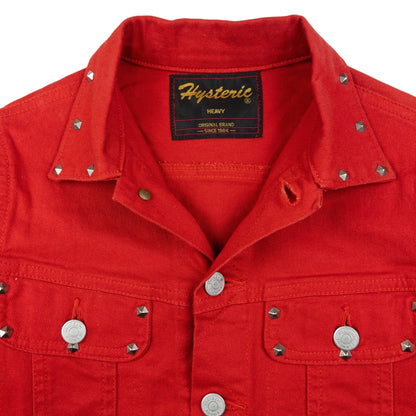 Vintage Hysteric Glamour Studded Fairy Denim Jacket Womens Size XS