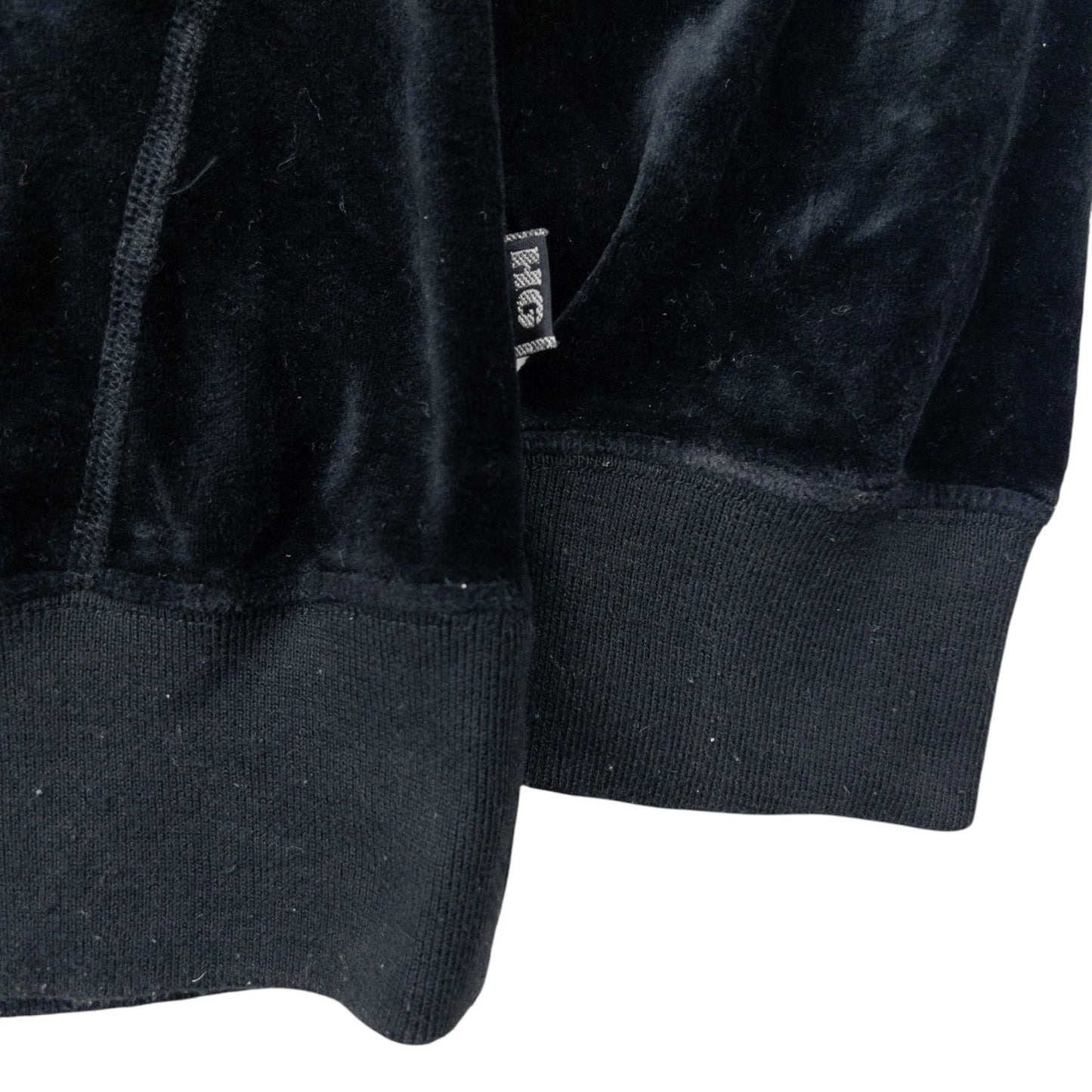 Vintage Hysteric Glamour Velour Zip Up Hoodie Size S