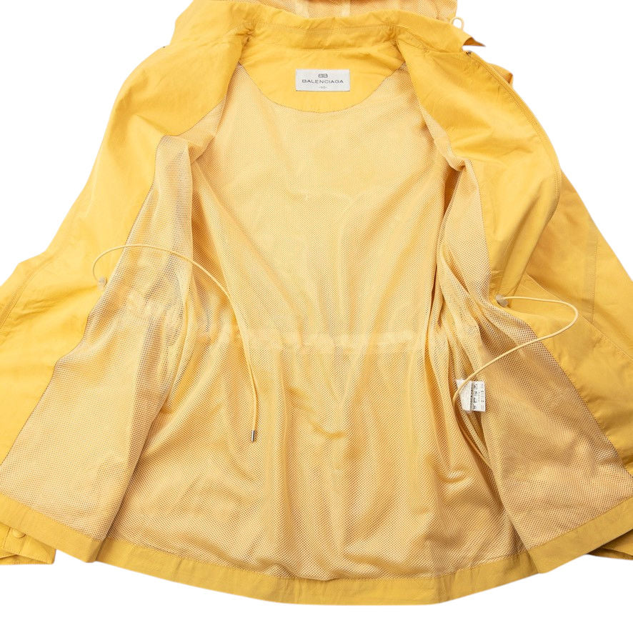 Vintage 90s Balenciaga Zip Up Jacket Womens Size M | Medium, Yellow