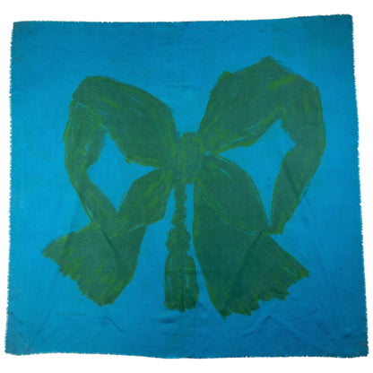 Vintage Balenciaga Bow Silk Scarf