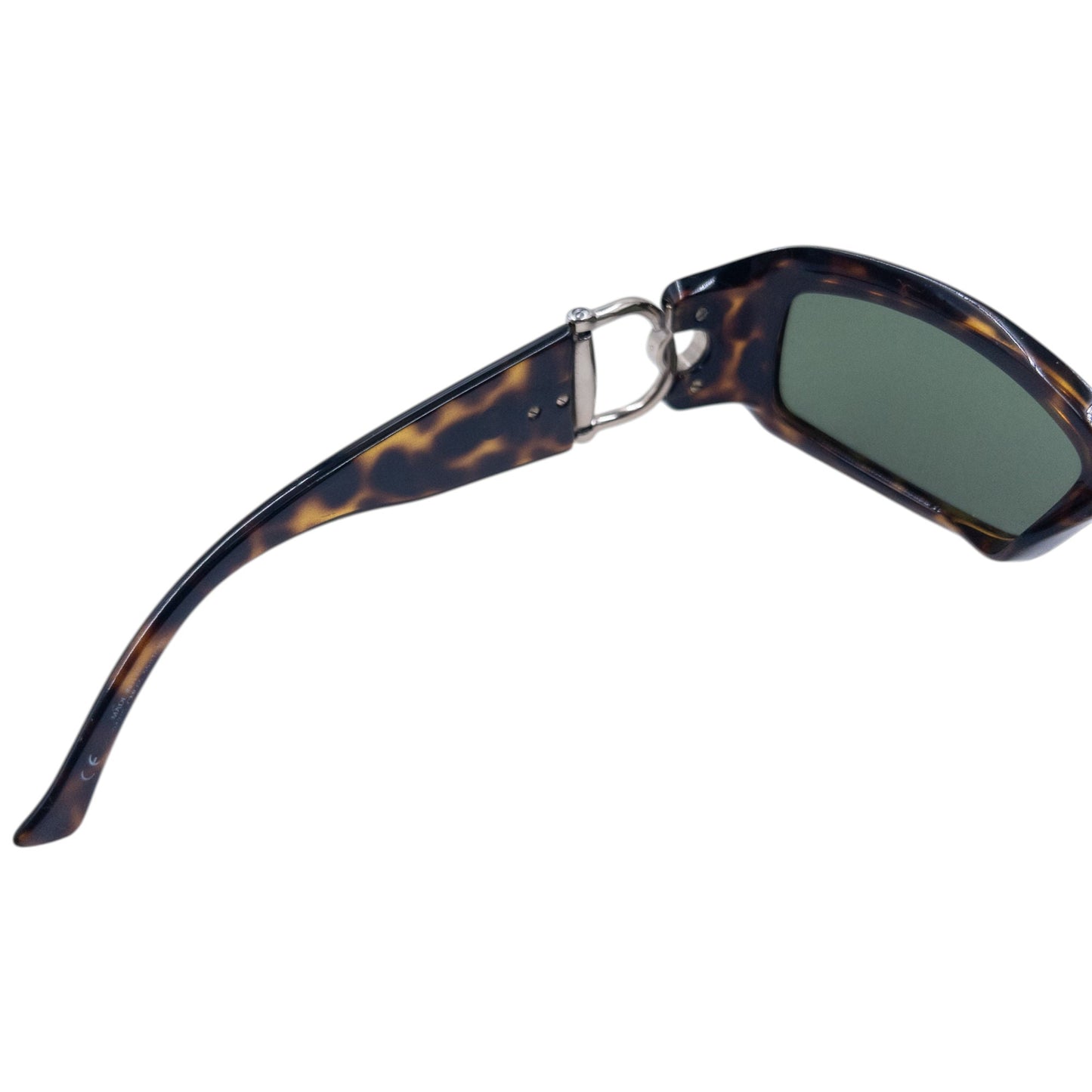 Vintage Gucci Horse Bit Tortoise Shell Sunglasses