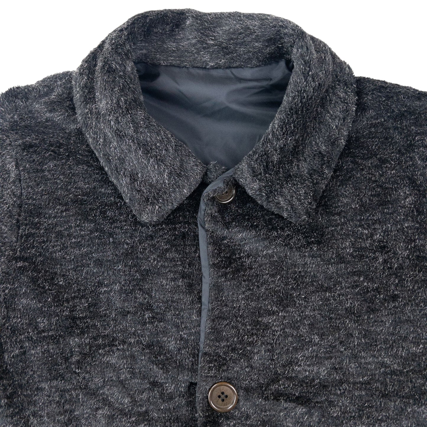 Vintage 90s Cabane De Zucca By Issey Miyake Reversible Fur Jacket Size M | Medium, Black