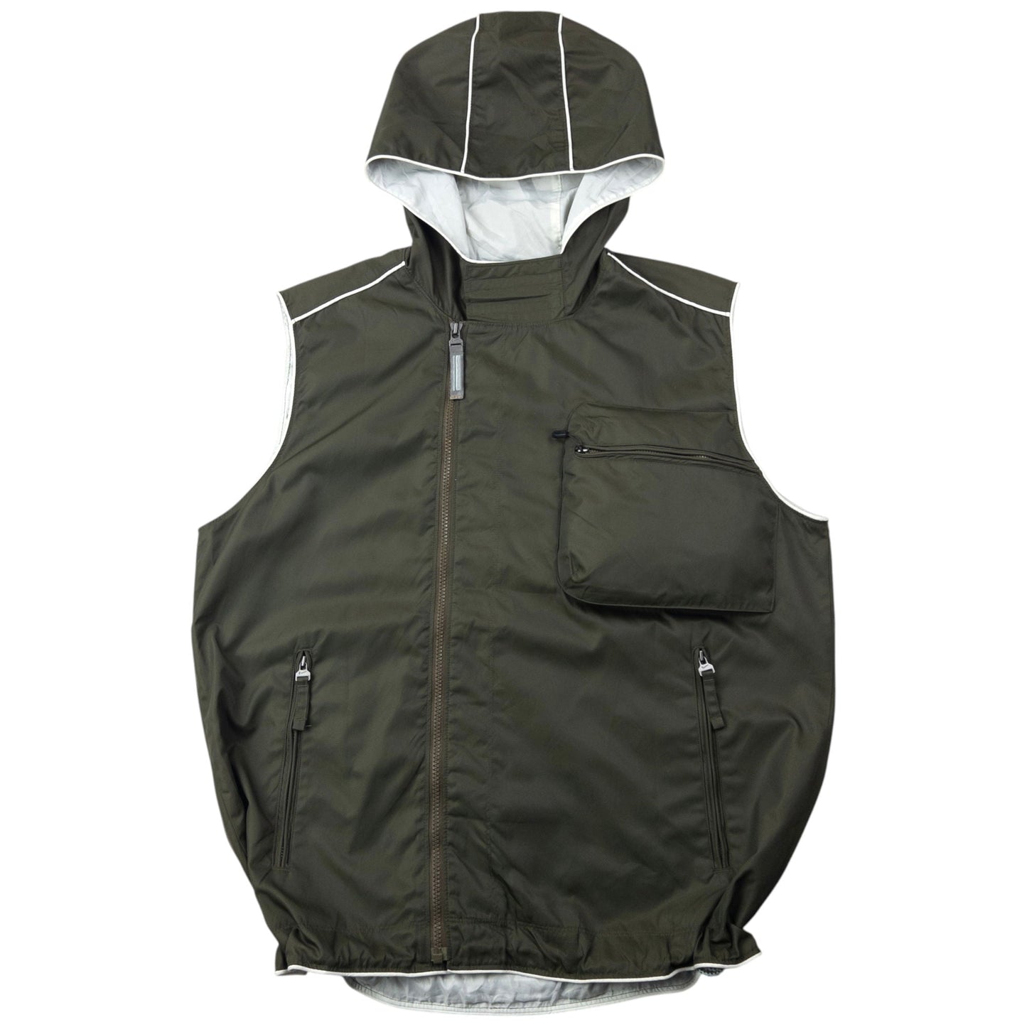 Vintage 2000s Nike Zip Up Gilet Size L | Large, Multicoloured