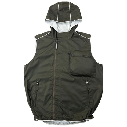 Vintage 2000s Nike Zip Up Gilet Size L | Large, Multicoloured