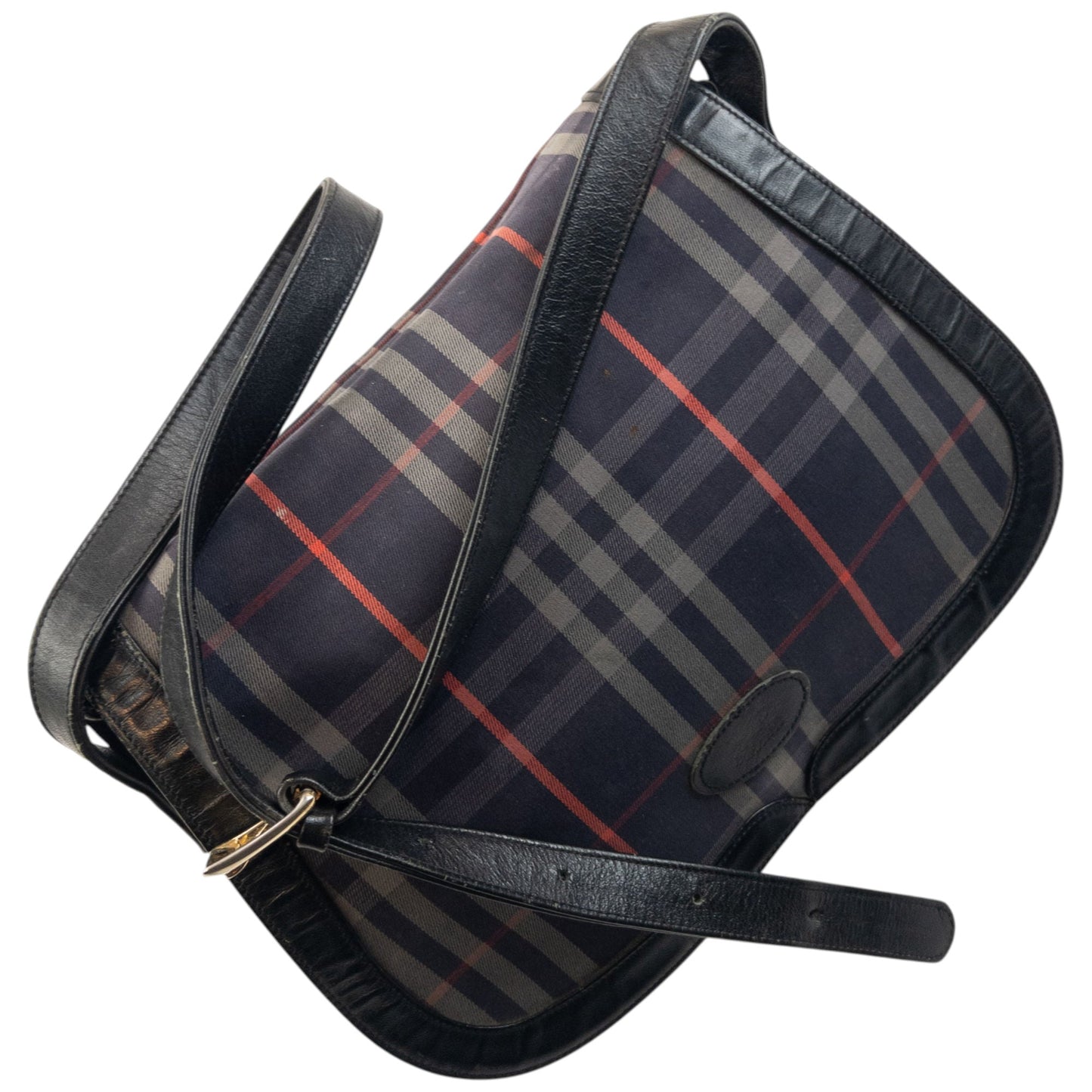 Vintage 90s Burberry Nova Check Crossbody Bag | O/S, Mixed