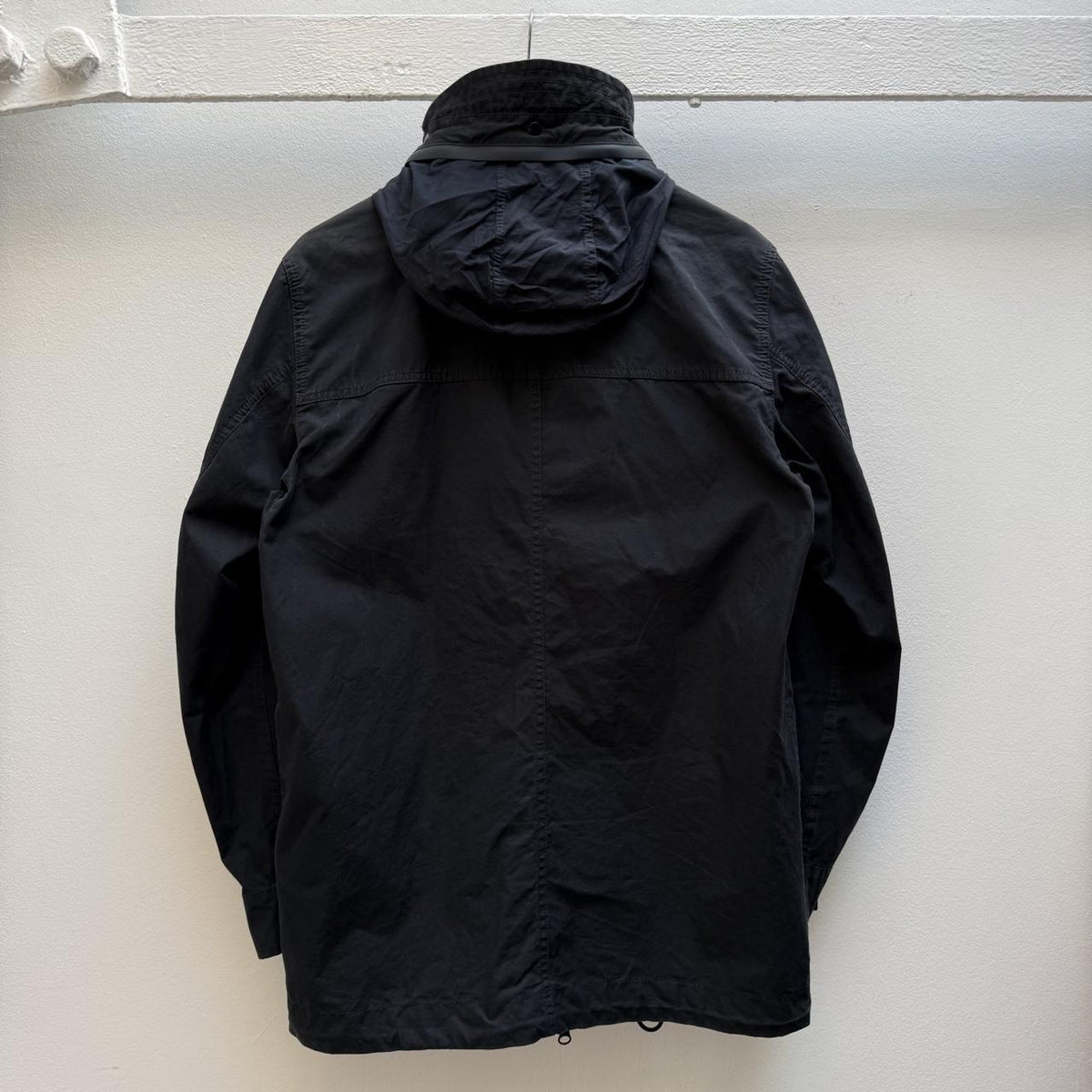 Stone Island Weather Proof Cotton Ghost Parka Jacket (M) | Medium, Deep Navy Blue