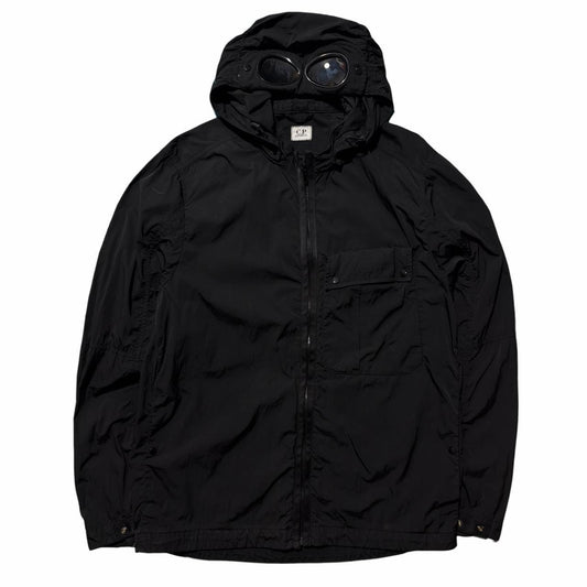 CP Company Nylon Chrome Goggle Jacket | Medium, Black