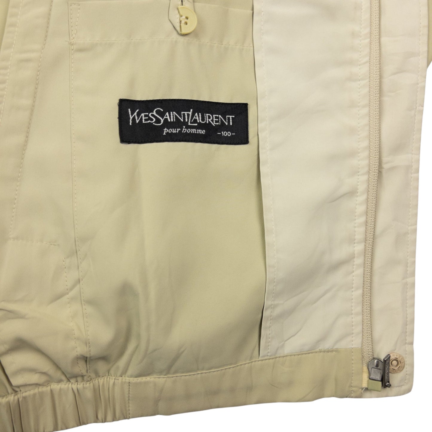 Vintage YSL Yves Saint Laurent Harrington Jacket Size M