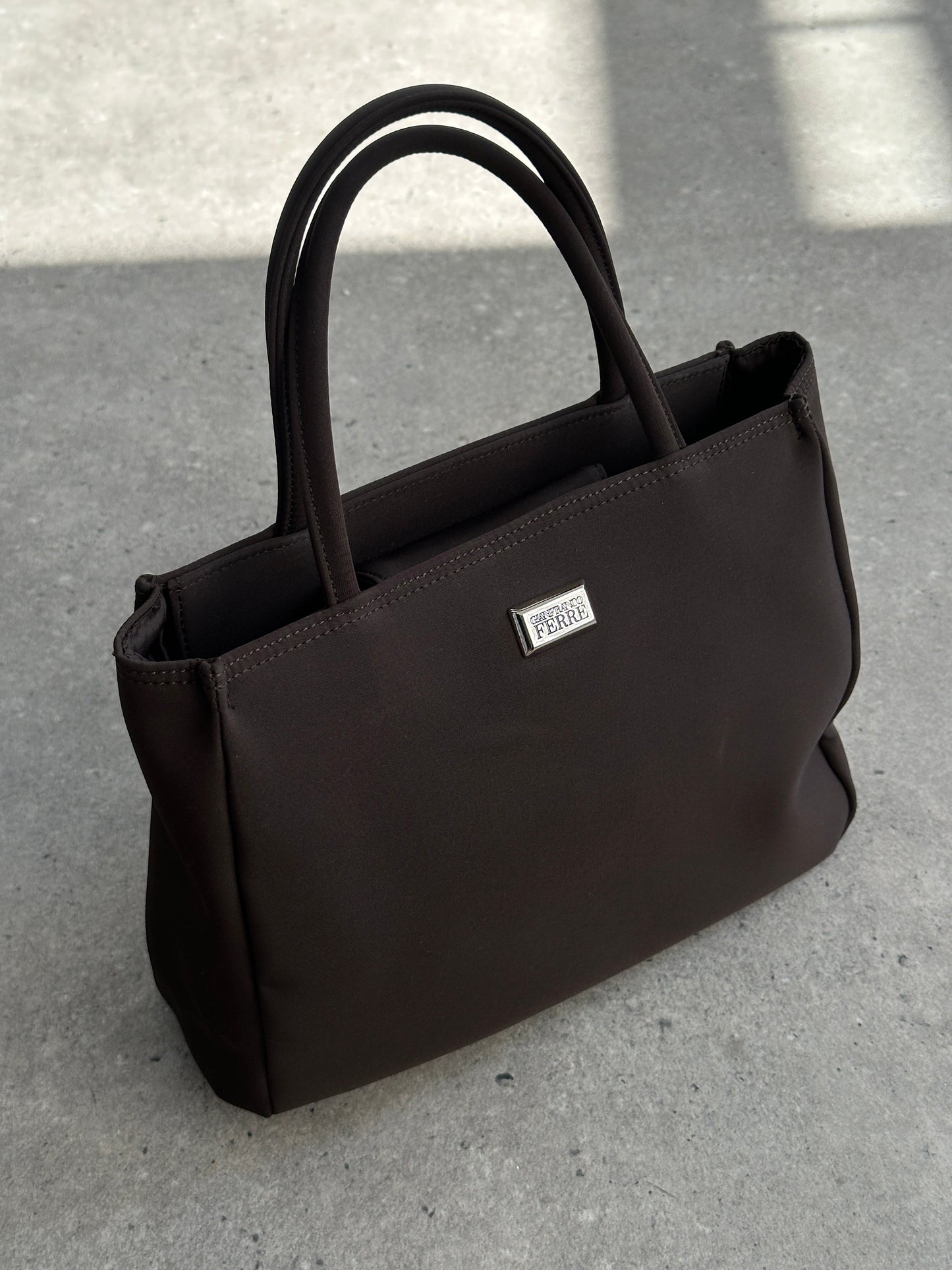 Gianfranco Ferre 2000s Logo Shoulder Bag