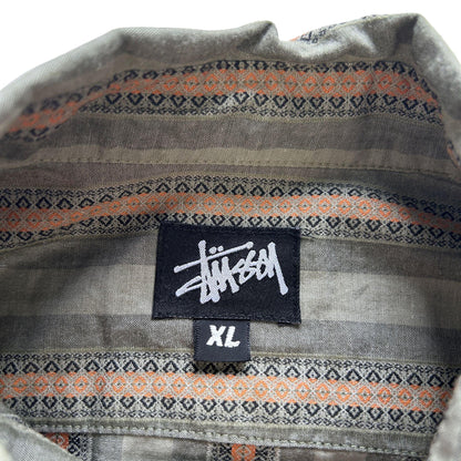 Vintage Stussy Button Up Shirt Size XL