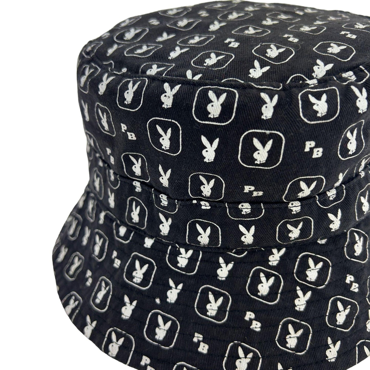 Vintage Playboy Monogram Logo Bucket Hat - Known Source