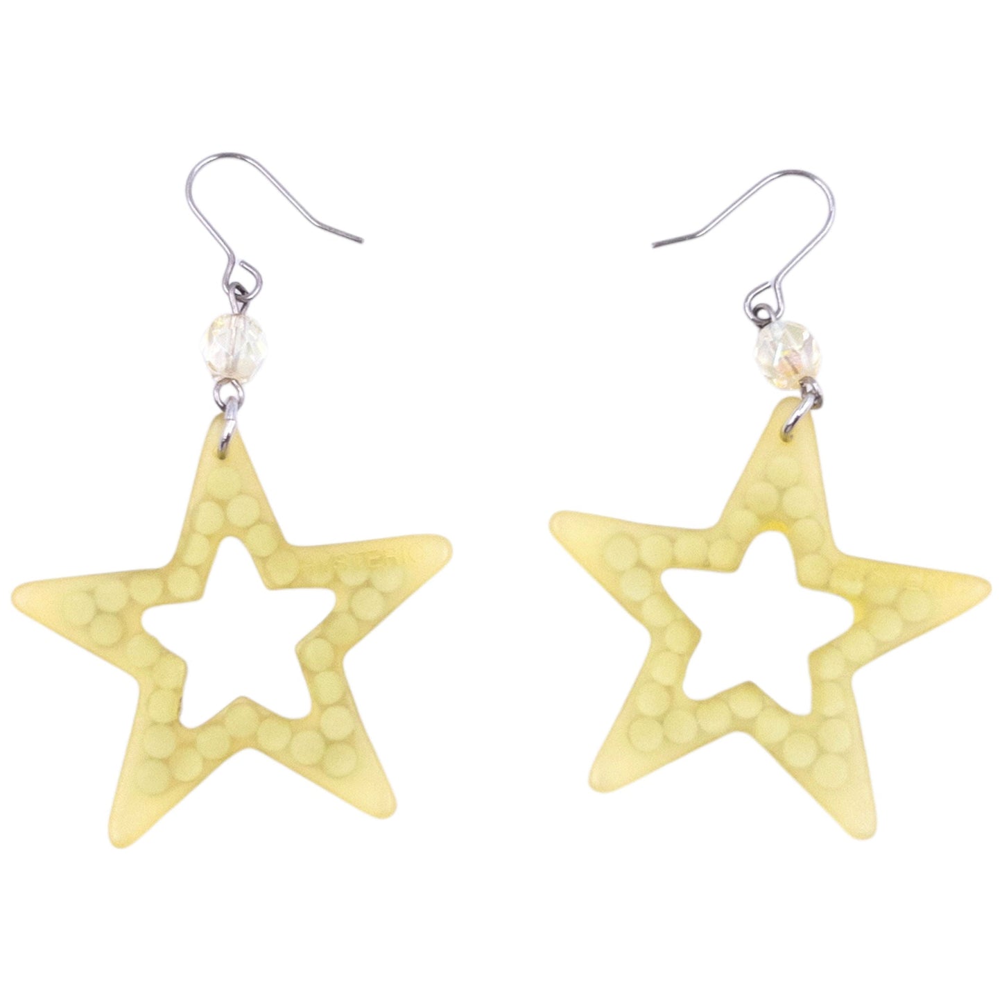 Vintage Hysteric Glamour Diamonte Star Earrings