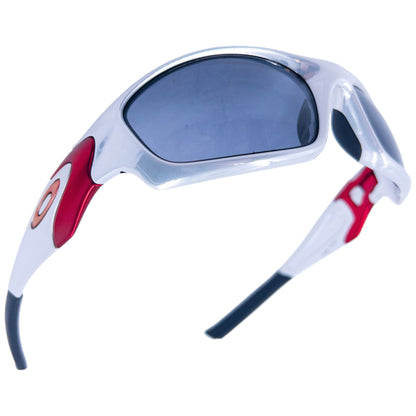 Vintage 2007 Oakley White Chrome Straight Jacket Sunglasses | O/S, Multicoloured
