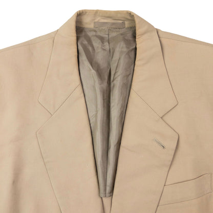 Vintage 90s Yohji Yamamoto D'Urban A.A.R Blazer Jacket Size M | Medium, Beige