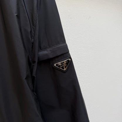 Prada Milano Windbreaker Jacket (L) | Large, Black
