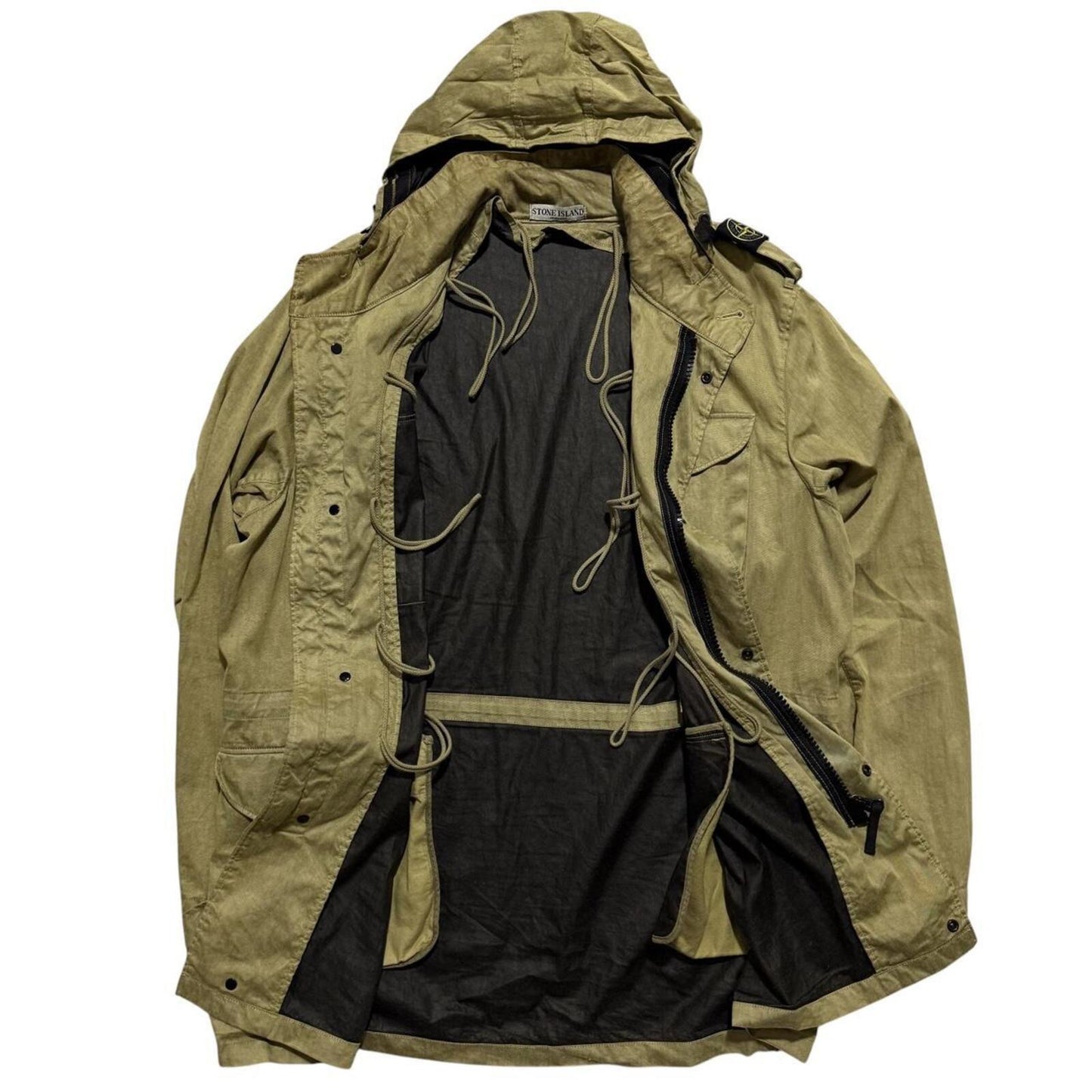 Stone Island Shoulder Badge Field Jacket | XXL, Olive
