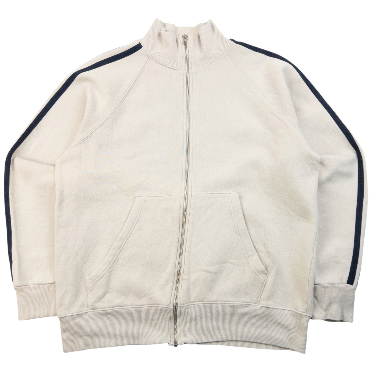 Vintage 2000s Dolce & Gabbana Zip Up Sweatshirt Size M | Medium, Cream