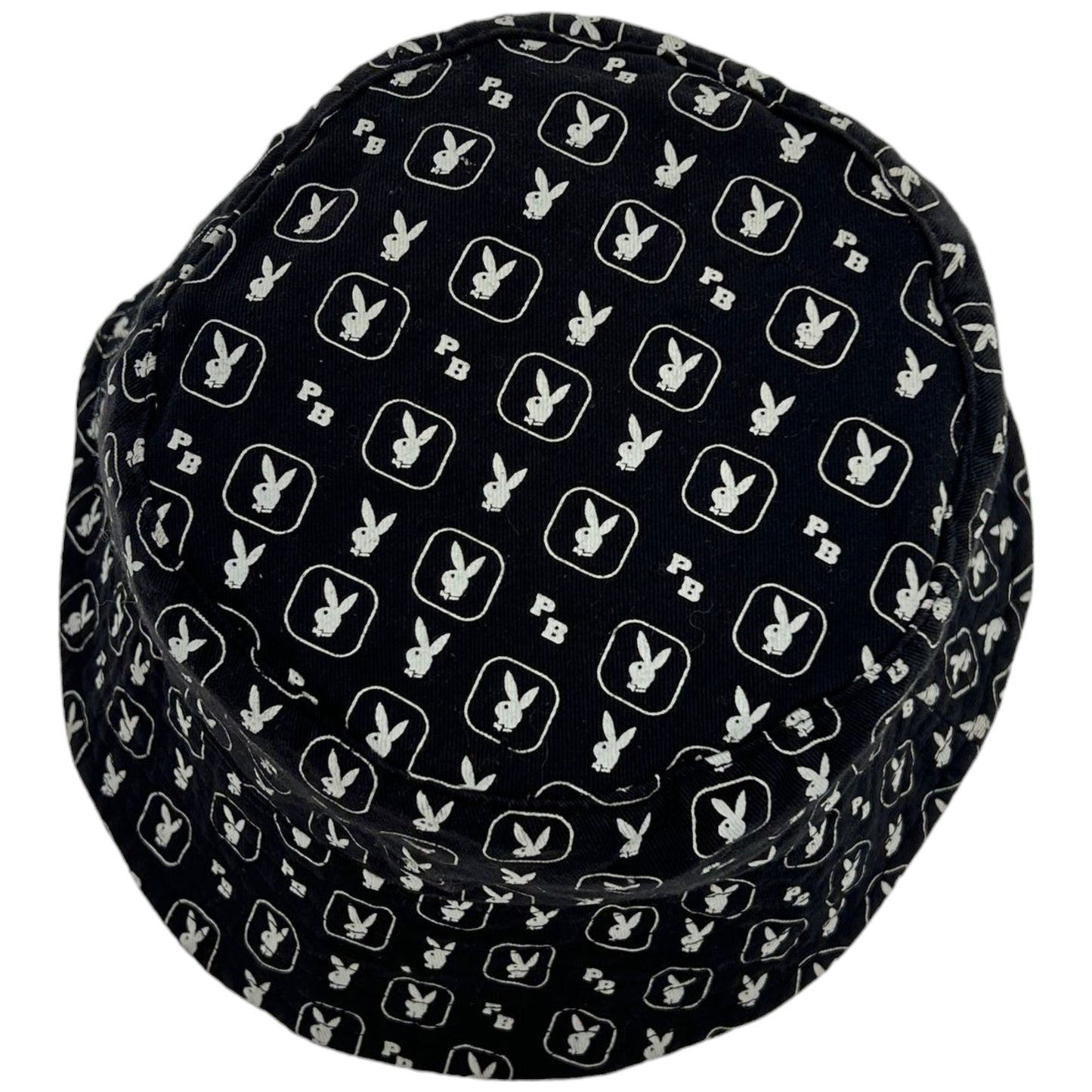 Vintage Playboy Monogram Logo Bucket Hat