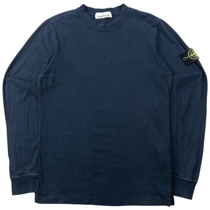 Stone Island Long Sleeve T Shirt Size S | Small, Navy