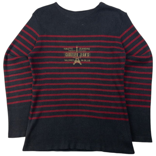 Vintage Gaultier Jean's Striped Jumper Womens Size M