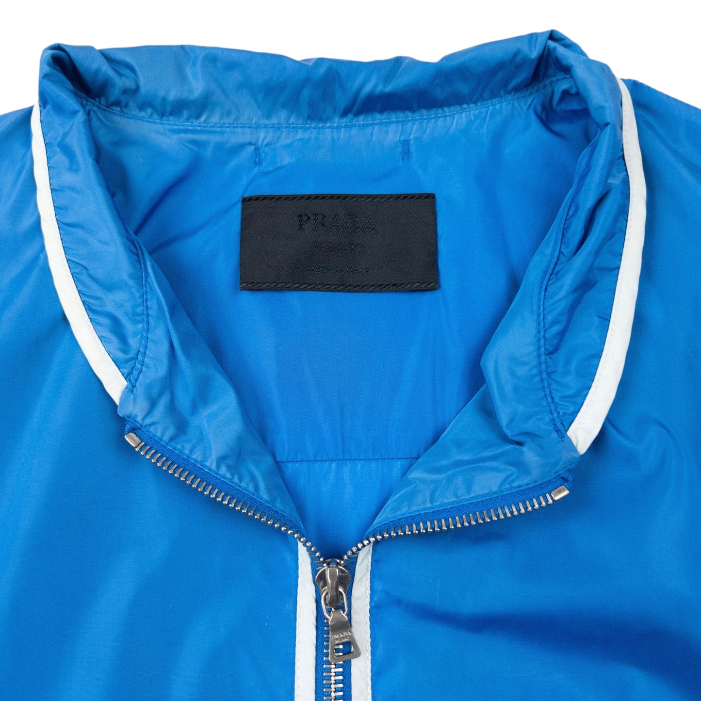 Vintage 2000s Prada Lightweight Zip Up Jacket Size M | Medium, Blue