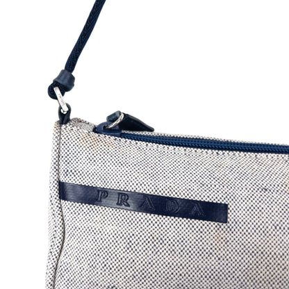 Vintage 1999 Prada Sport Mini Baguette Shoulder Bag