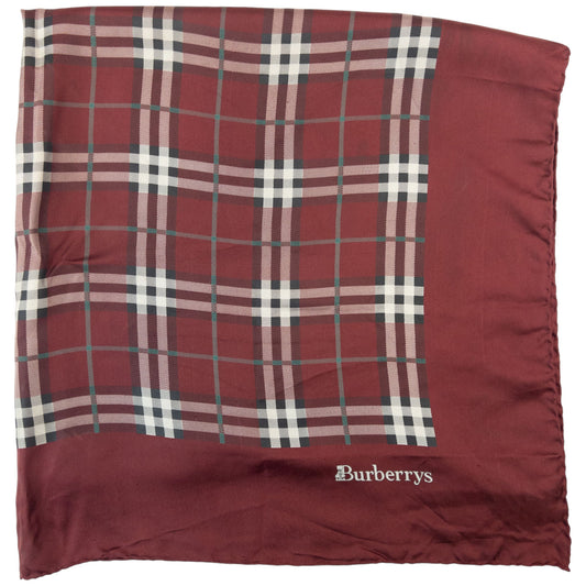 Vintage Burberrys Nova Check Scarf