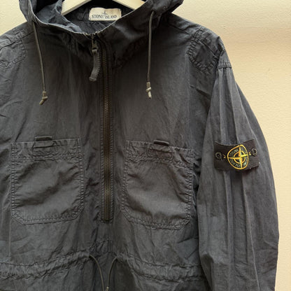 Stone Island Hooded Smock Jacket (L) | Large, Navy