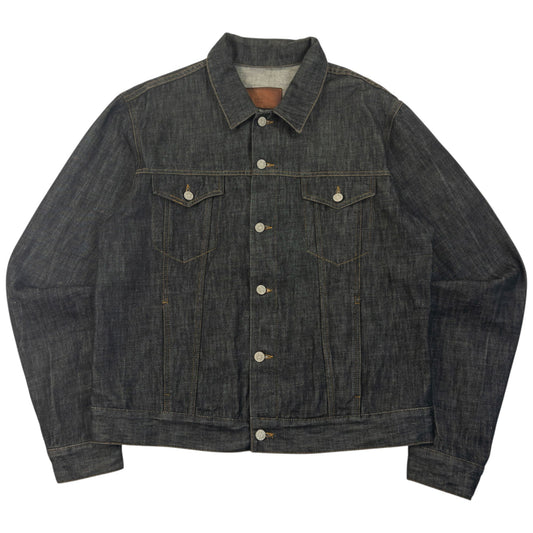 Vintage 2000s Gucci By Tom Ford Button Up Denim Jacket Size M | Medium, Grey
