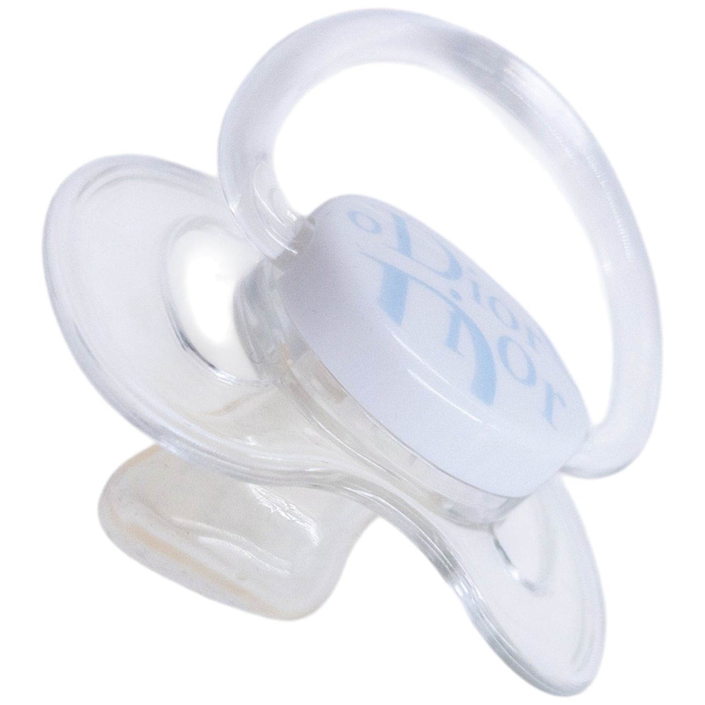 Vintage 2000S Dior Dummy Pacifier | O/S, Blue
