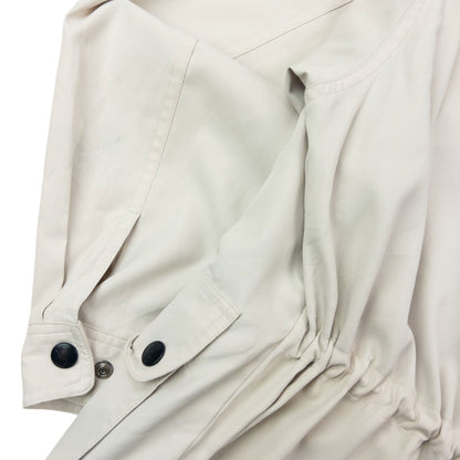 Vintage 90s YSL Yves Saint Laurent Zip Up Jacket Size M | Medium, Cream