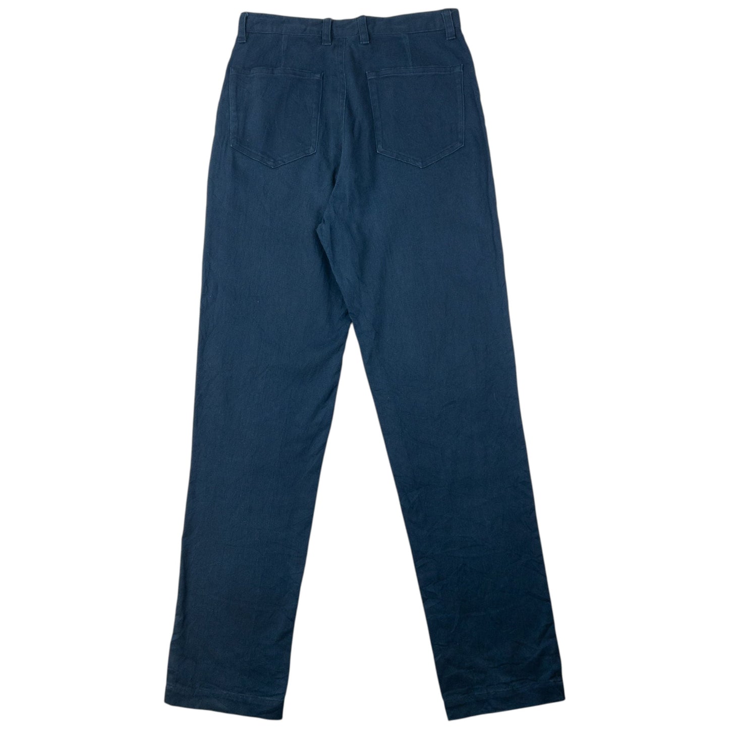 Vintage 2000s Issey Miyake High Waisted Trousers Size W26 | W26, Navy