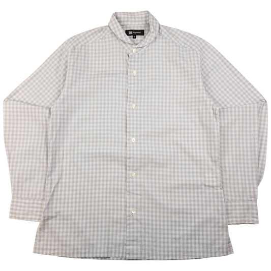 Vintage Issey Miyake Checkered Long Sleeve Button Up Shirt Size M