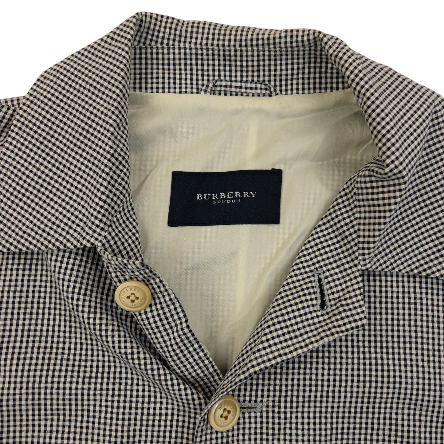 Vintage 2000s Burberry Checkered Button Up Jacket Size M | Medium, Multicoloured